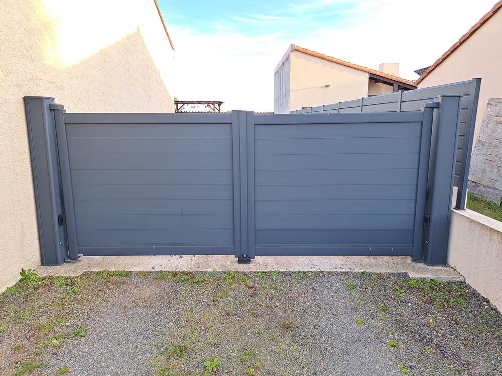 Portail deux vantaux KOSTUM Bricolage
