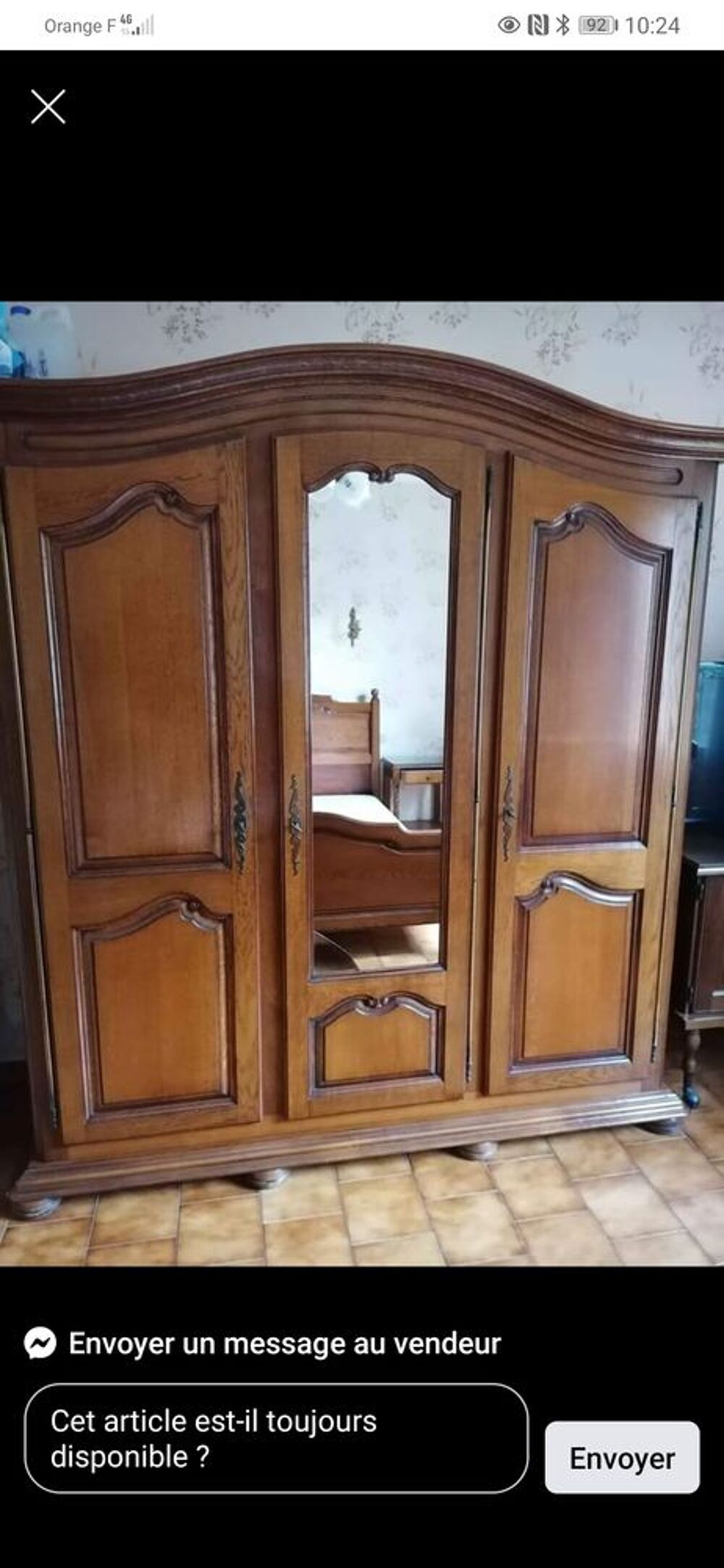 Chambre en ch&ecirc;ne Meubles