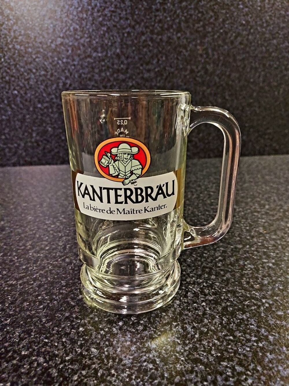 Chope &agrave; bi&egrave;re Kanterbrau 25cl Cuisine