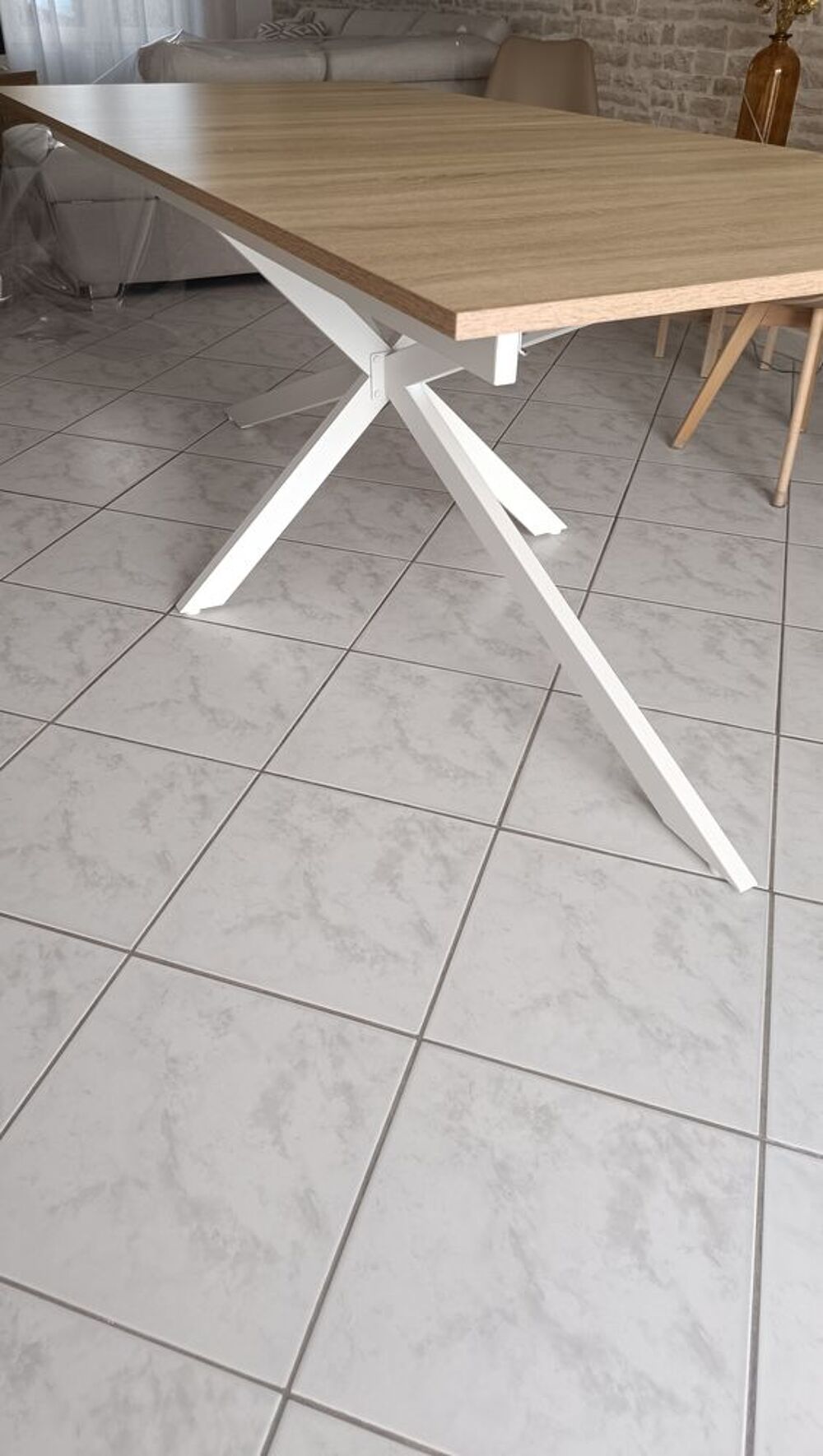 Table de salle &agrave; manger avec rallonge Meubles