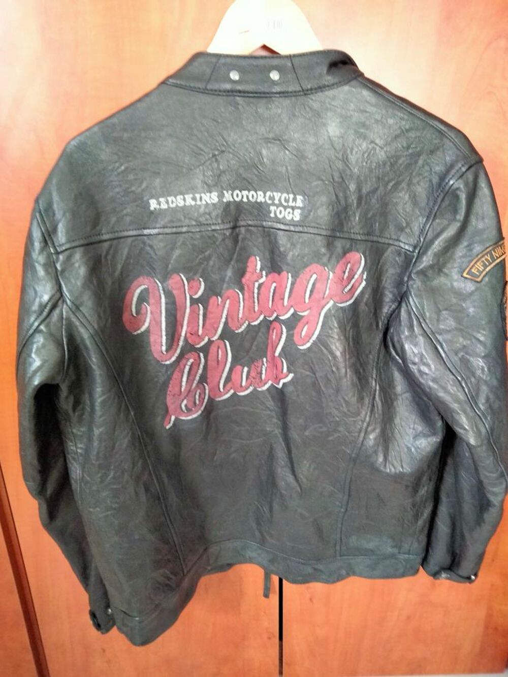 Blouson cuir Redskins Vêtements