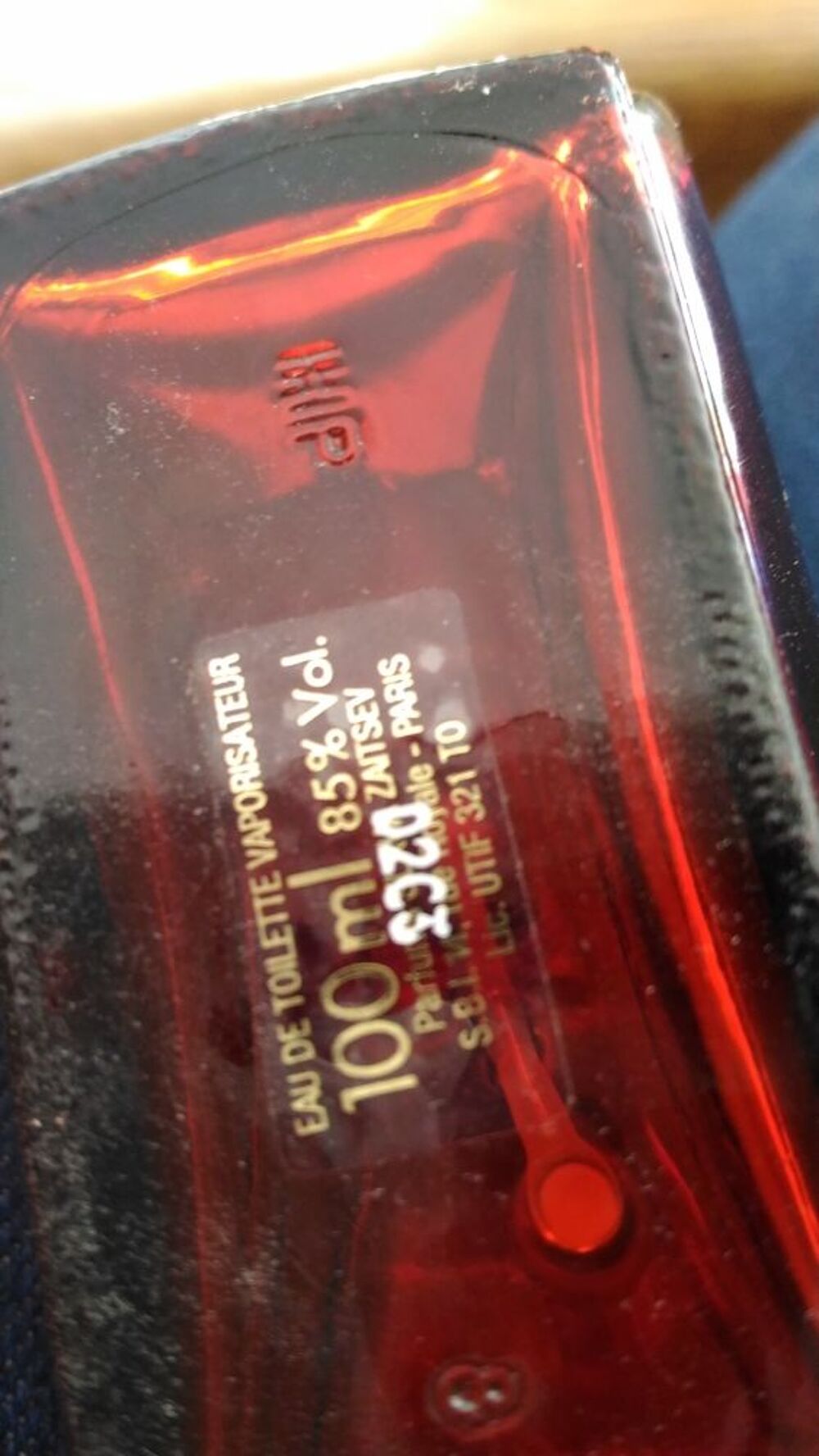Eau de toilette Maroussia Paris, vaporisateur Bijoux et montres