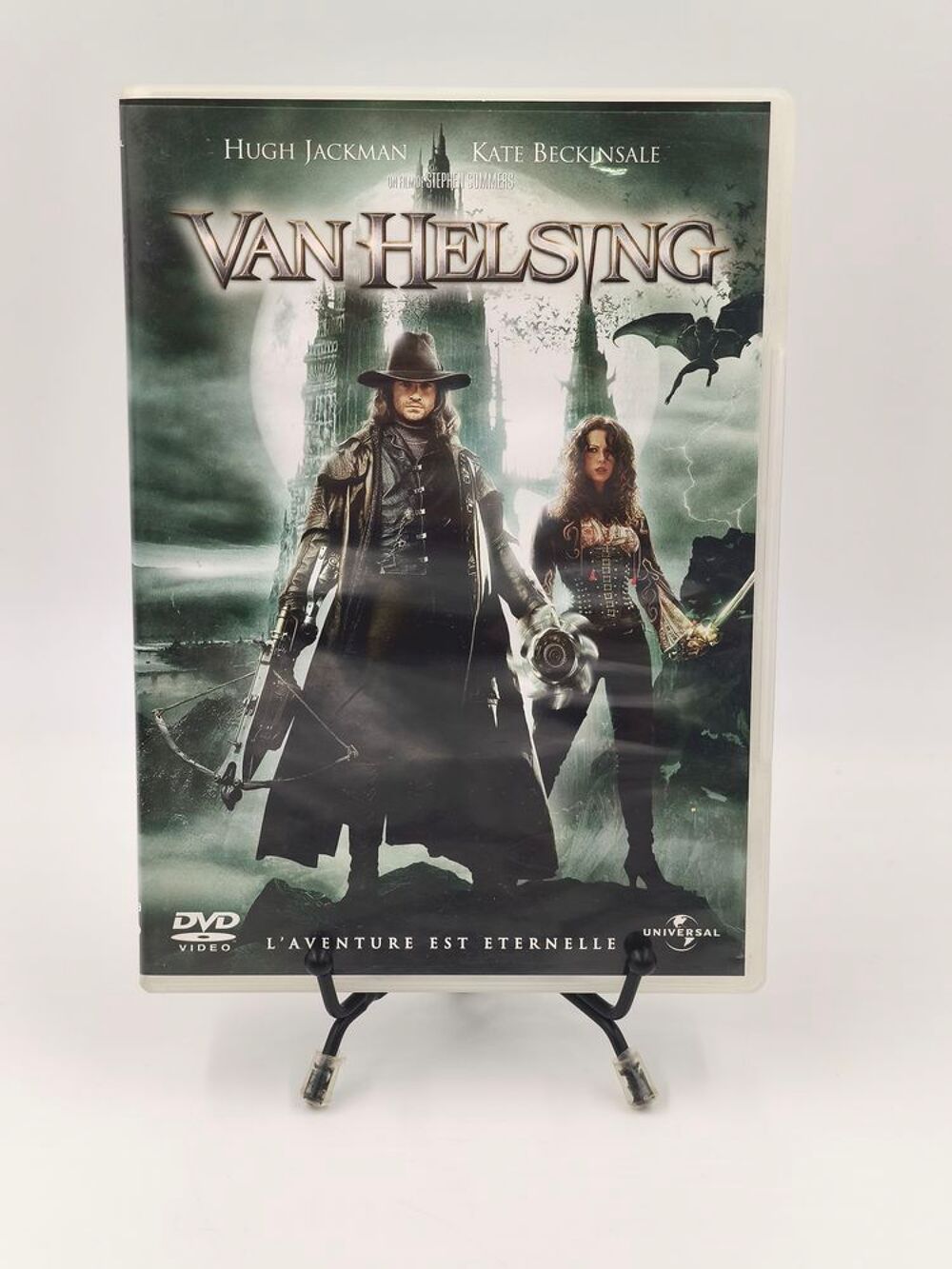 Film DVD Van Helsing en boite DVD et blu-ray