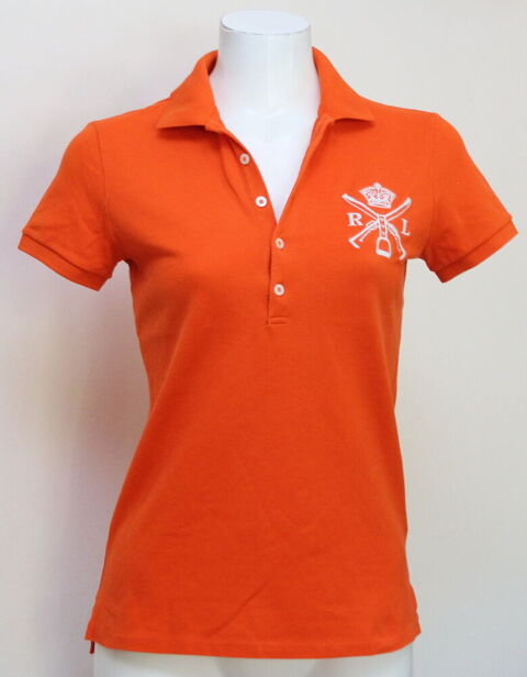Polo orange RALPH LAUREN T.M ou T.38 60 Issy-les-Moulineaux (92)