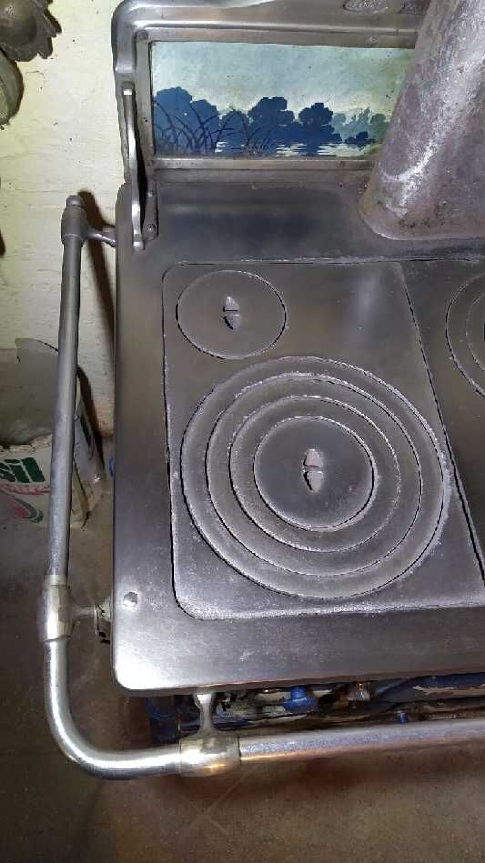  cuisini&egrave;re &agrave; bois ancienne Caloria mod&egrave;le L 297 