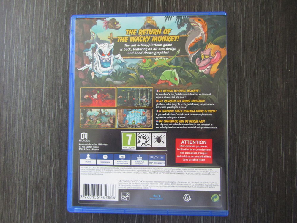 JEU PLAYSTATION TOKI . Consoles et jeux vidéos