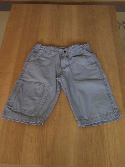 Bermuda taille ajustable, Gris, 7-8 ans (118-128 cm) TBE 4 Bagnolet (93)