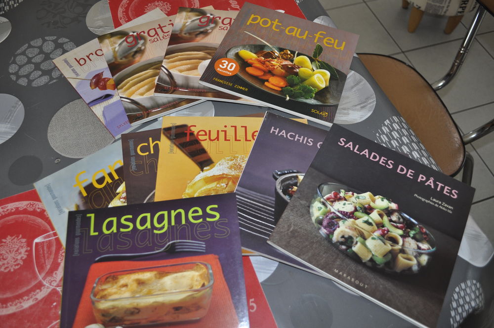 16 petits livres recettes de cuisine Livres et BD