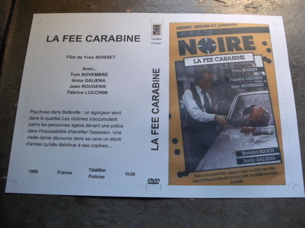 Film : " La fee carabine " DVD et blu-ray