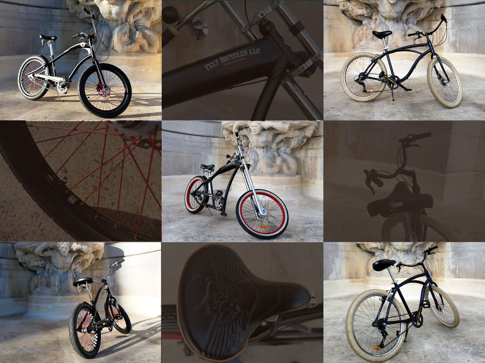 v&eacute;los chopper Paris IDF Felt Bandit Beach cruiser Vélos