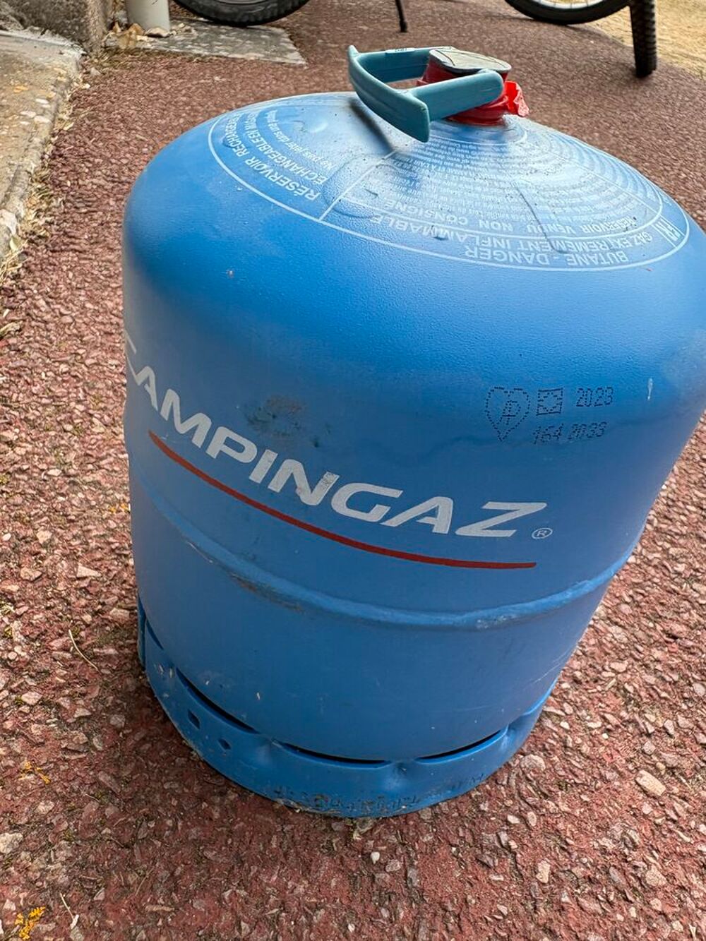 Bouteille Campingaz R907 2,75 kg ? avec gaz ? camping / van Bricolage
