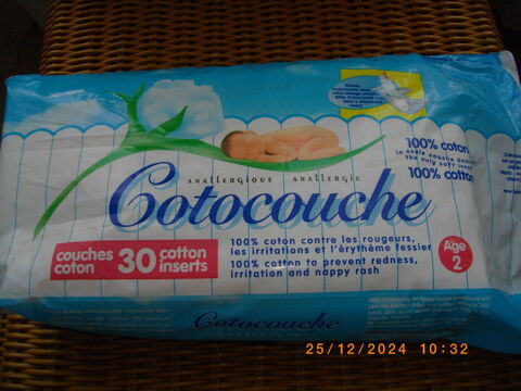 Un paquet de cotocouche pour bébé Age 2 (paquet peu entamé) 8 Perros-Guirec (22)