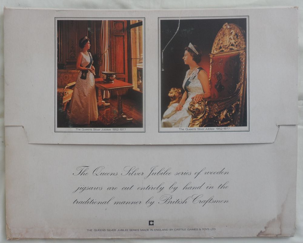 PUZZLE 300 P. BOIS ED. FOR SILVER JUB. QUEEN ELISABETH II 