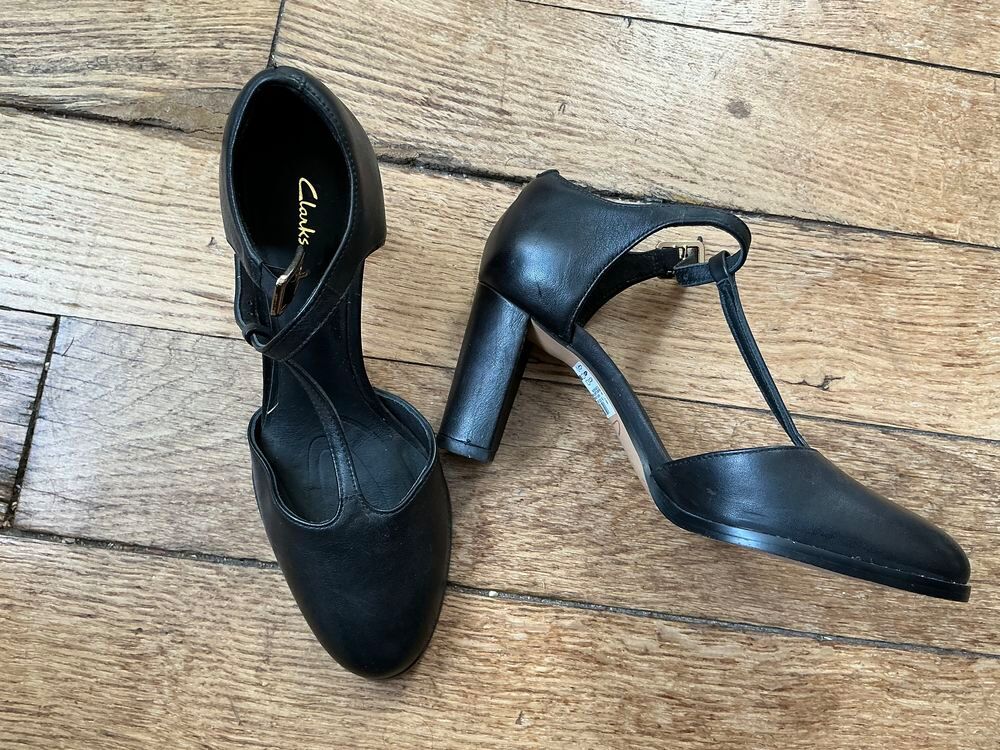 Escarpins Clarks noir 35 Chaussures