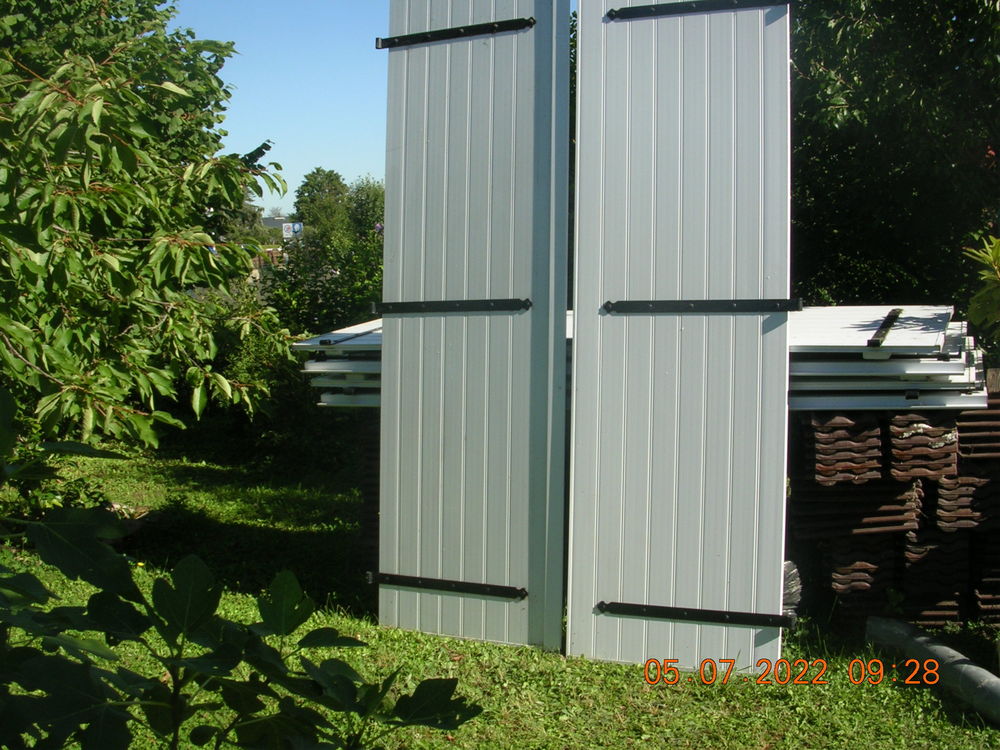 Volets pour porte fen&ecirc;tre . Bricolage