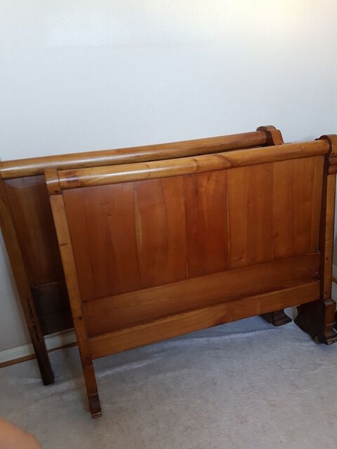 LIT ANCIEN LOUIS PHILIPPE EN MERISIER 100 Le Havre (76)