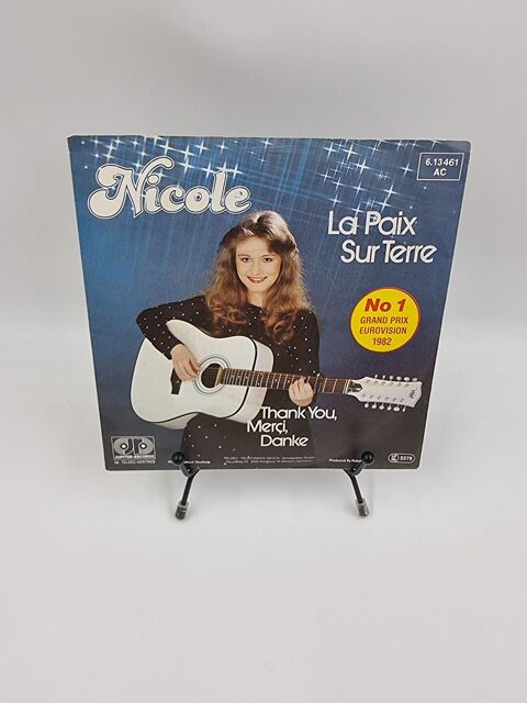 Vinyle 45 tours Nicole : La Paix sur Terre / Thank You... 1 Vulbens (74)