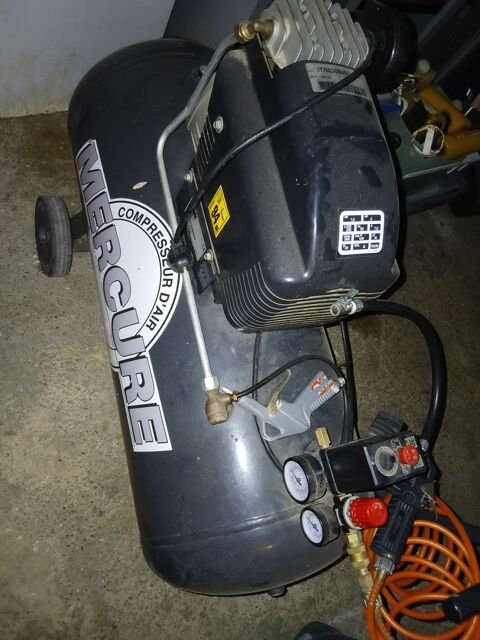 COMPRESSEUR MERCURE 1.5 KG 
+ divers matriels, scie  etc... 120 Clermont-l'Hrault (34)