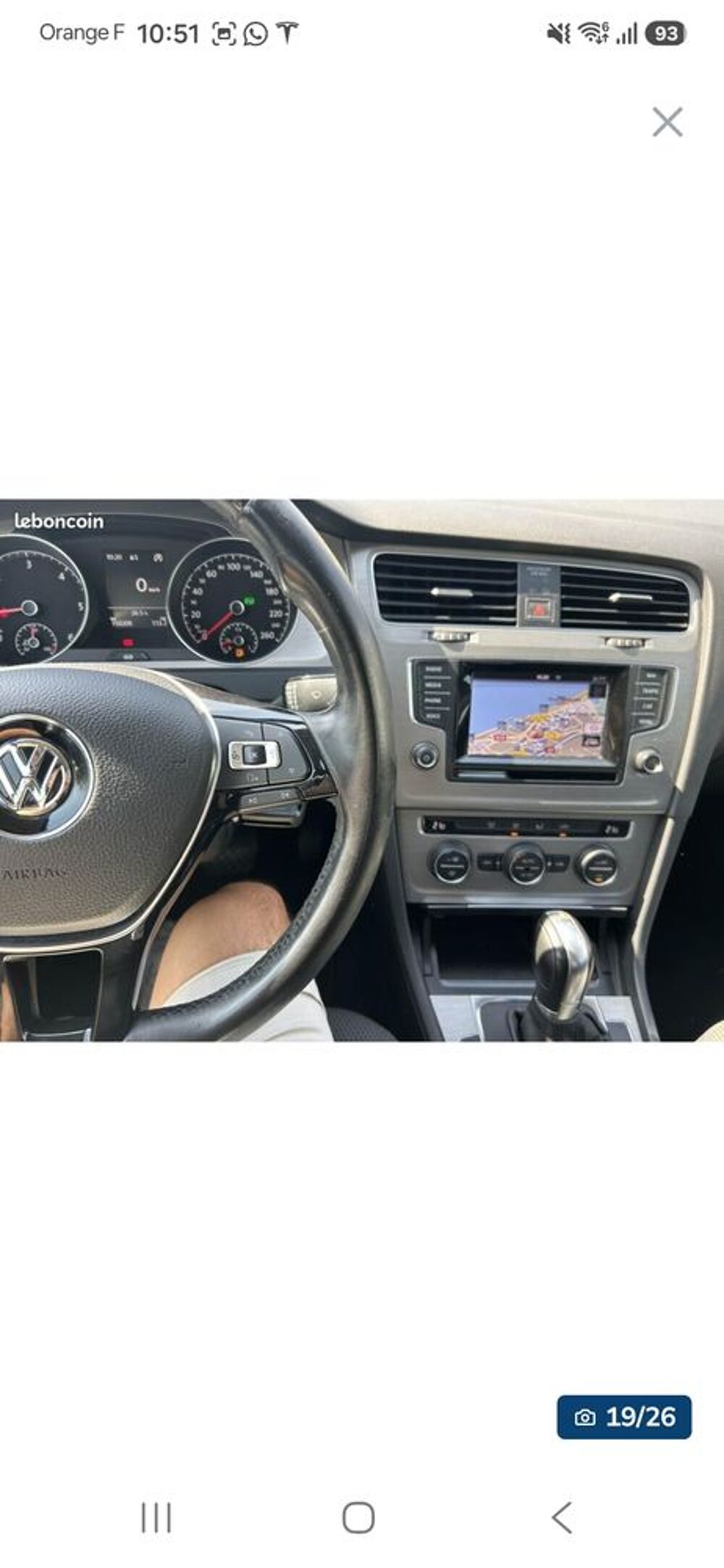 Golf 1.6 TDI 105 BlueMotion Technology FAP Confortline Business DSG7 2014 occasion 06800 Cagnes-sur-Mer