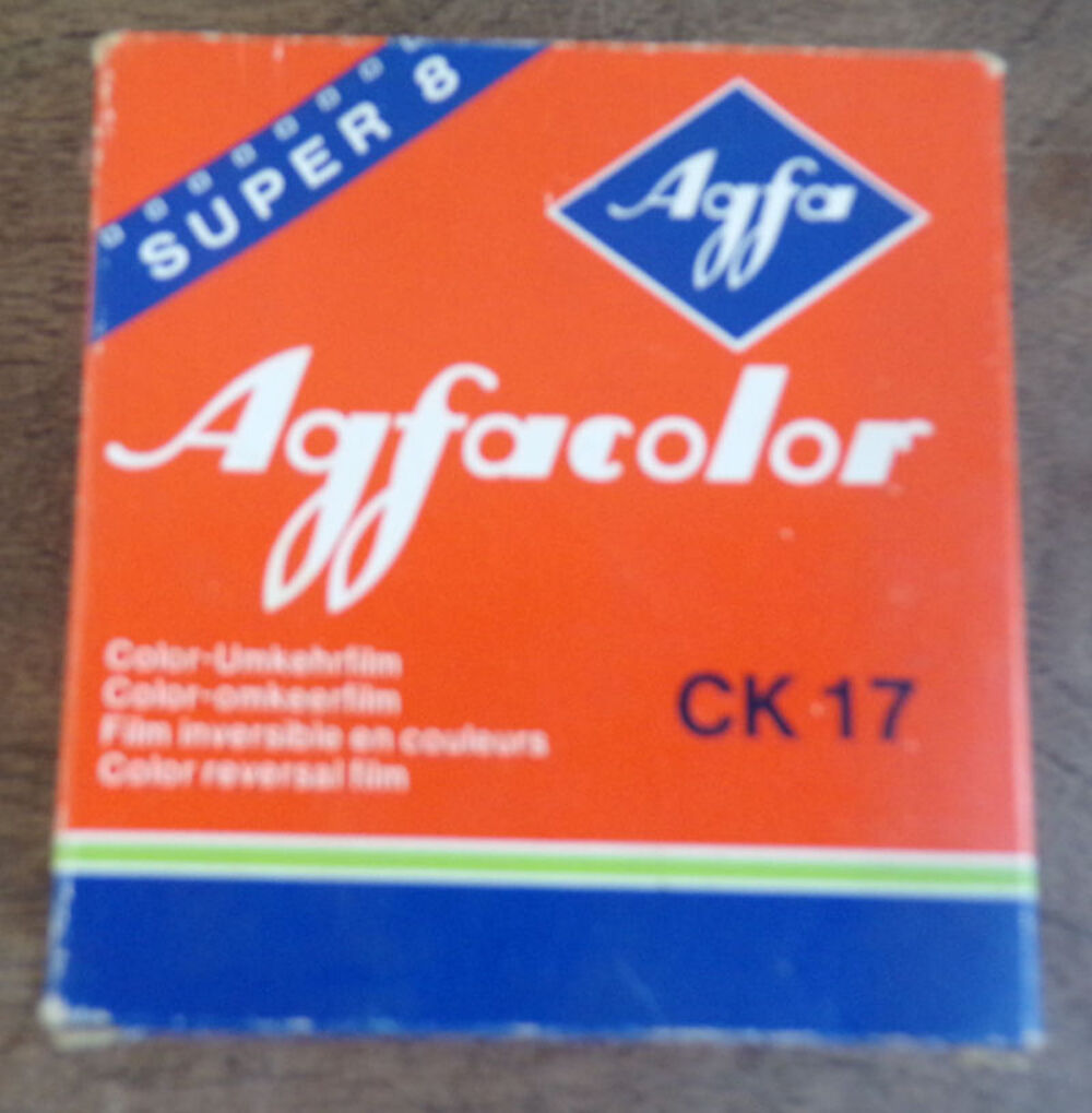 Agfacolor super 8 Agfa film inversible en couleurs CK 17 Photos/Video/TV