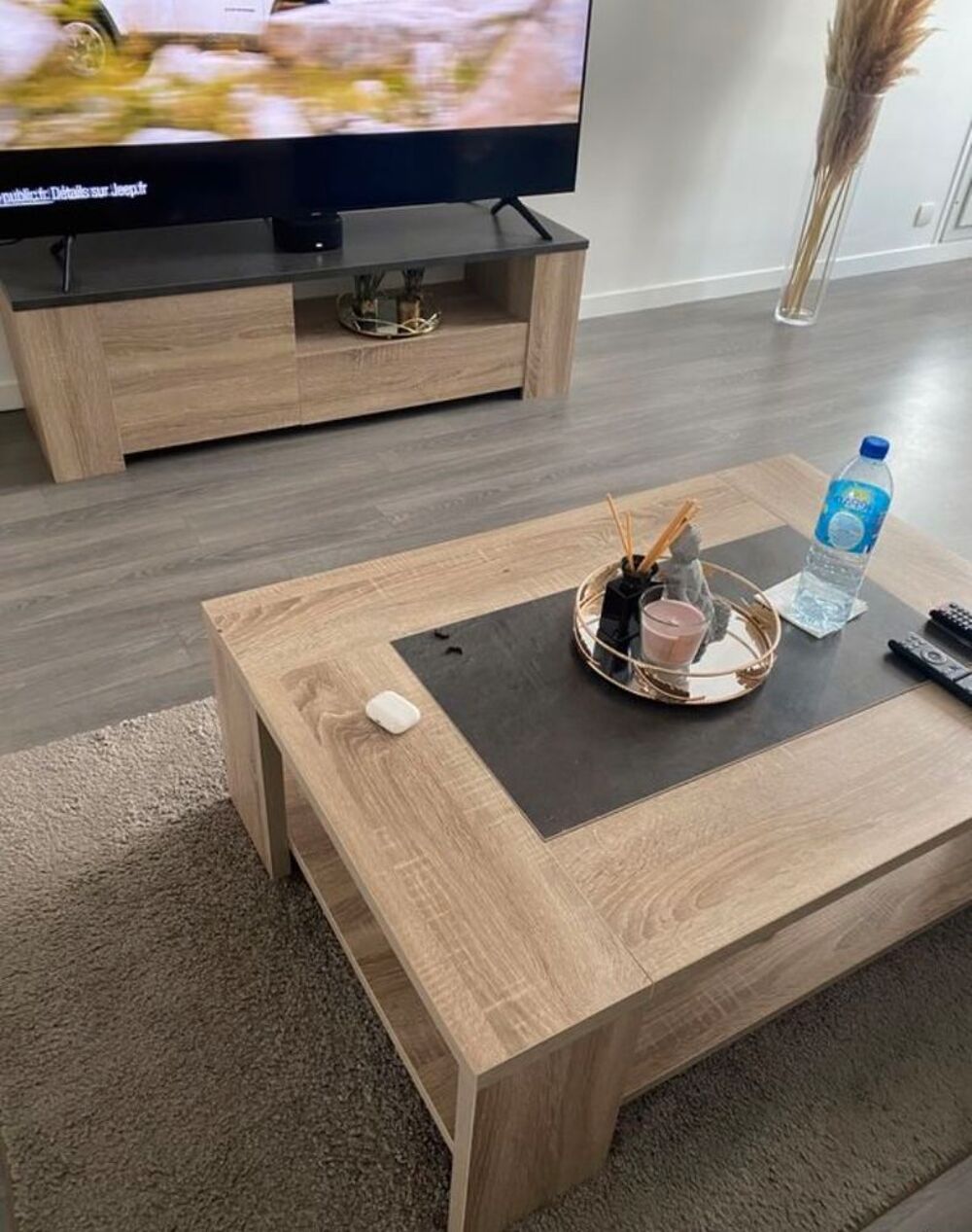 Table basse + meubl&eacute; tv Meubles