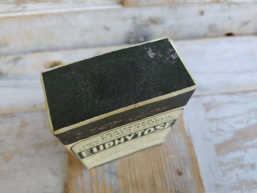 Ancienne Boite Publicitaire Euphytose Cabinet de Curiosit&eacute; 