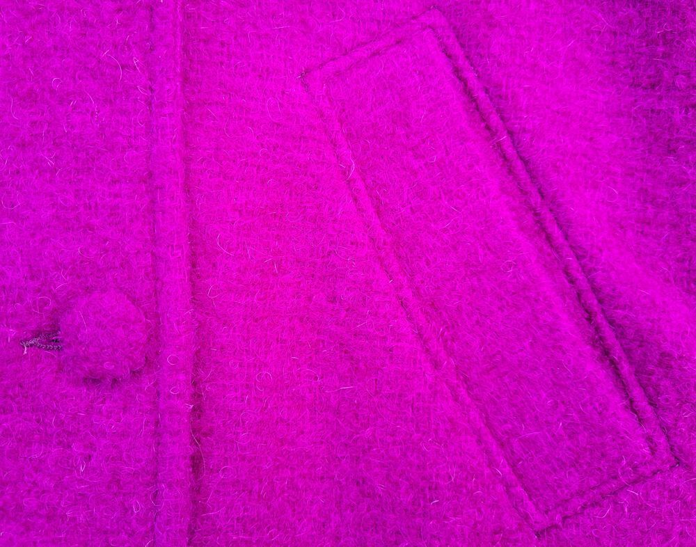 Manteau S&eacute;zane. Mod&egrave;le Jim. Couleur violet. T38. Vêtements