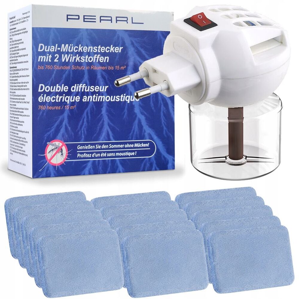 Double diffuseur &eacute;lectrique antimoustique - PEARL Bricolage