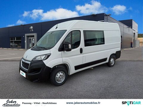 Peugeot Boxer BOXER TOLE 3.5 T L2H2 BLUEHDI 140 S&S BVM6 cabine approfondi 2023 occasion Neufchâteau 88300