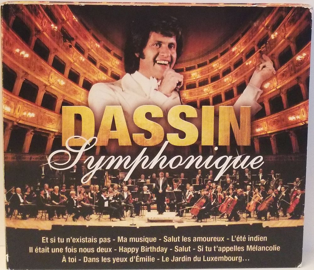 Joe Dassin Symphonique CD et vinyles
