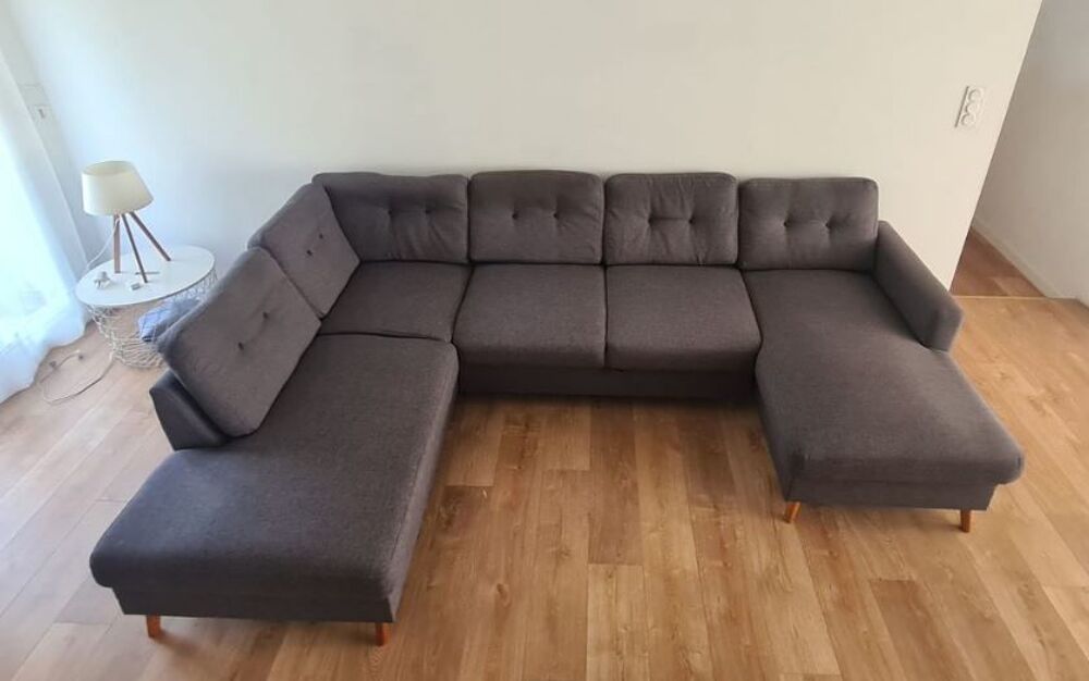 Grand canap&eacute; d'angle Bobochic 8 places ? style scandinave Meubles