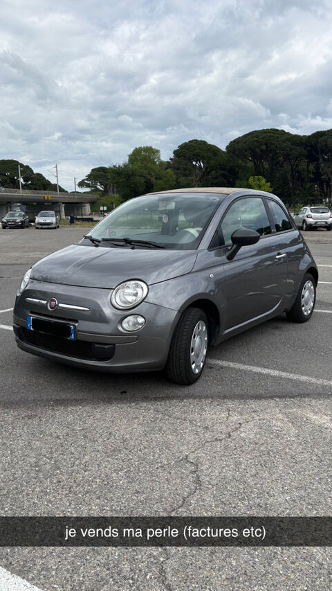 Fiat 500 C 500C 1.2 8V 69 ch Pop 2013 occasion Cannes 06400