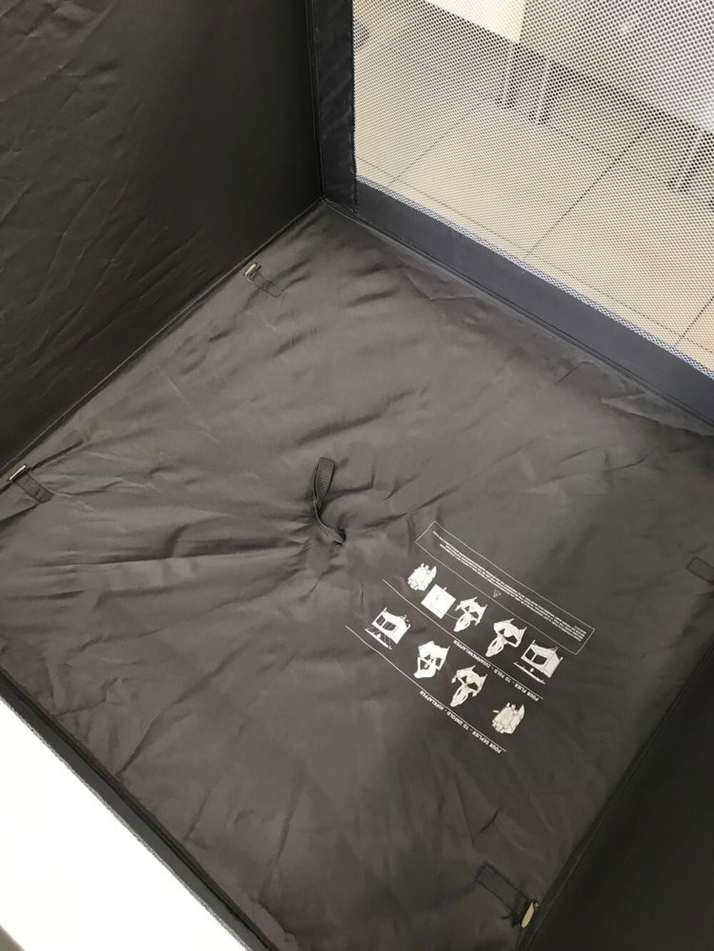 Parc pliant bebe , avec housse de transport, Pu�riculture