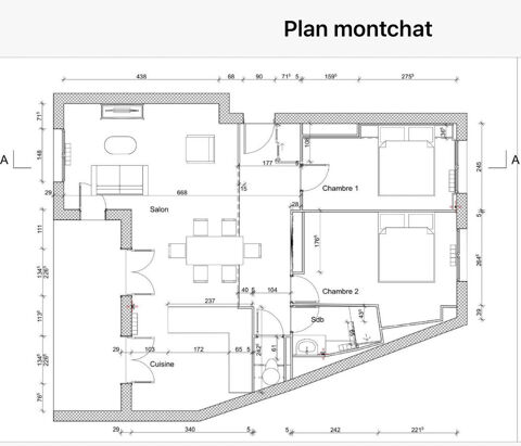  Appartement � vendre 3 pi�ces 70 m�