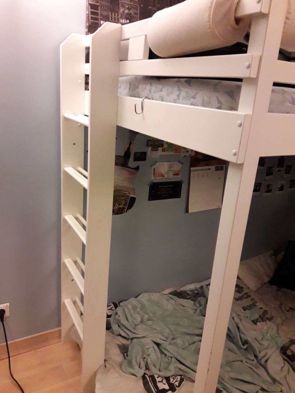 Lit en hauteur VIBEL (pour enfant de 6 &agrave; 15 ans) Mobilier enfants