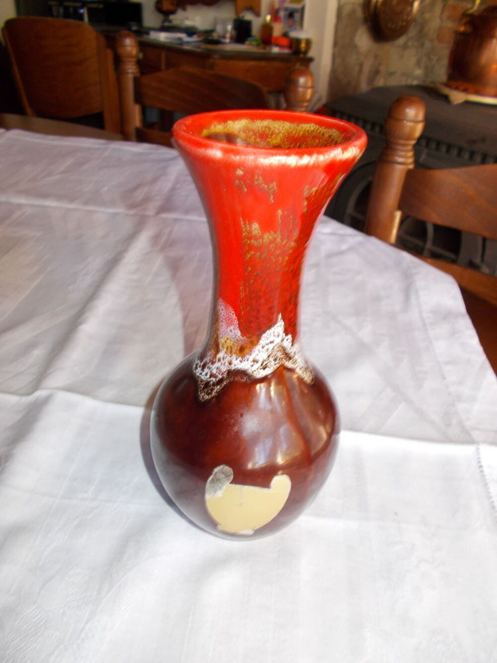 lot de 3 c&eacute;ramiques VALLAURIS - prix en baisse Décoration