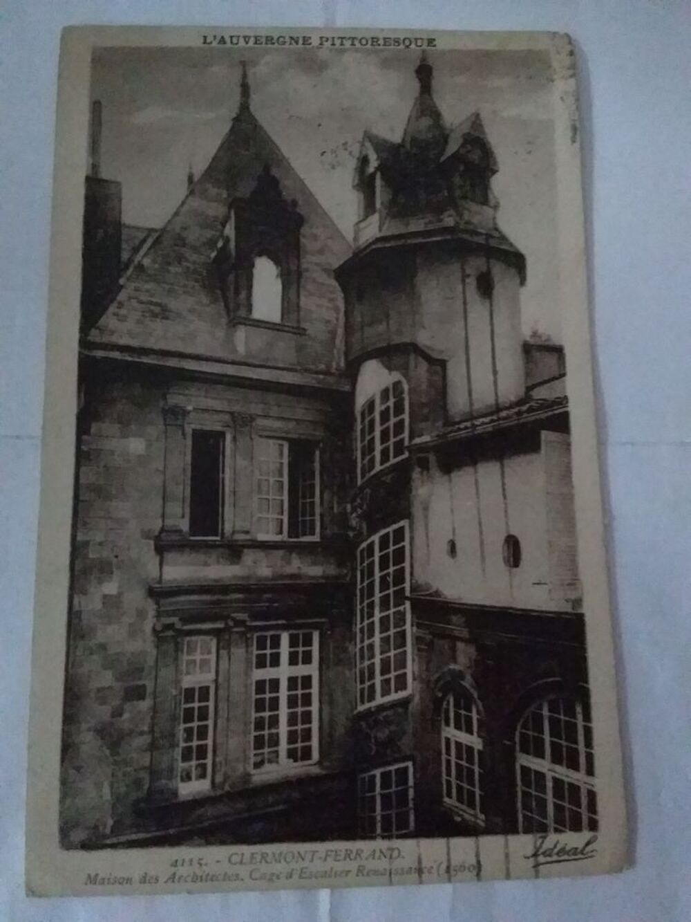 Carte postale ancienne D&eacute;partement 63 