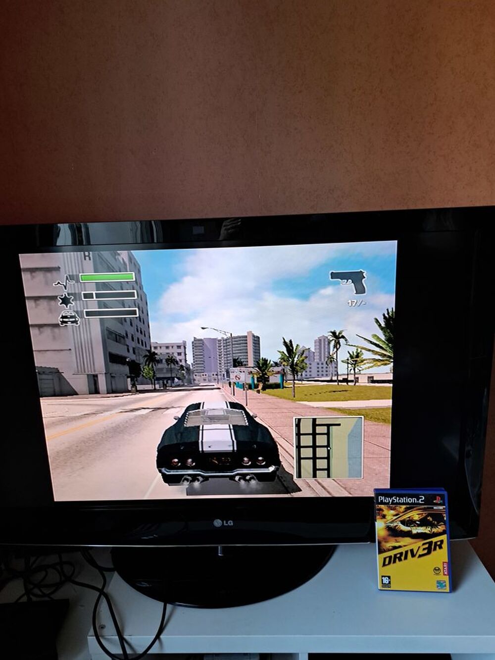 Jeu vid&eacute;o PS2 Driver 3 complet Consoles et jeux vidéos