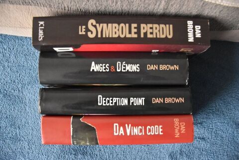 4 livres Dan Brown 10 Ancy-le-Franc (89)
