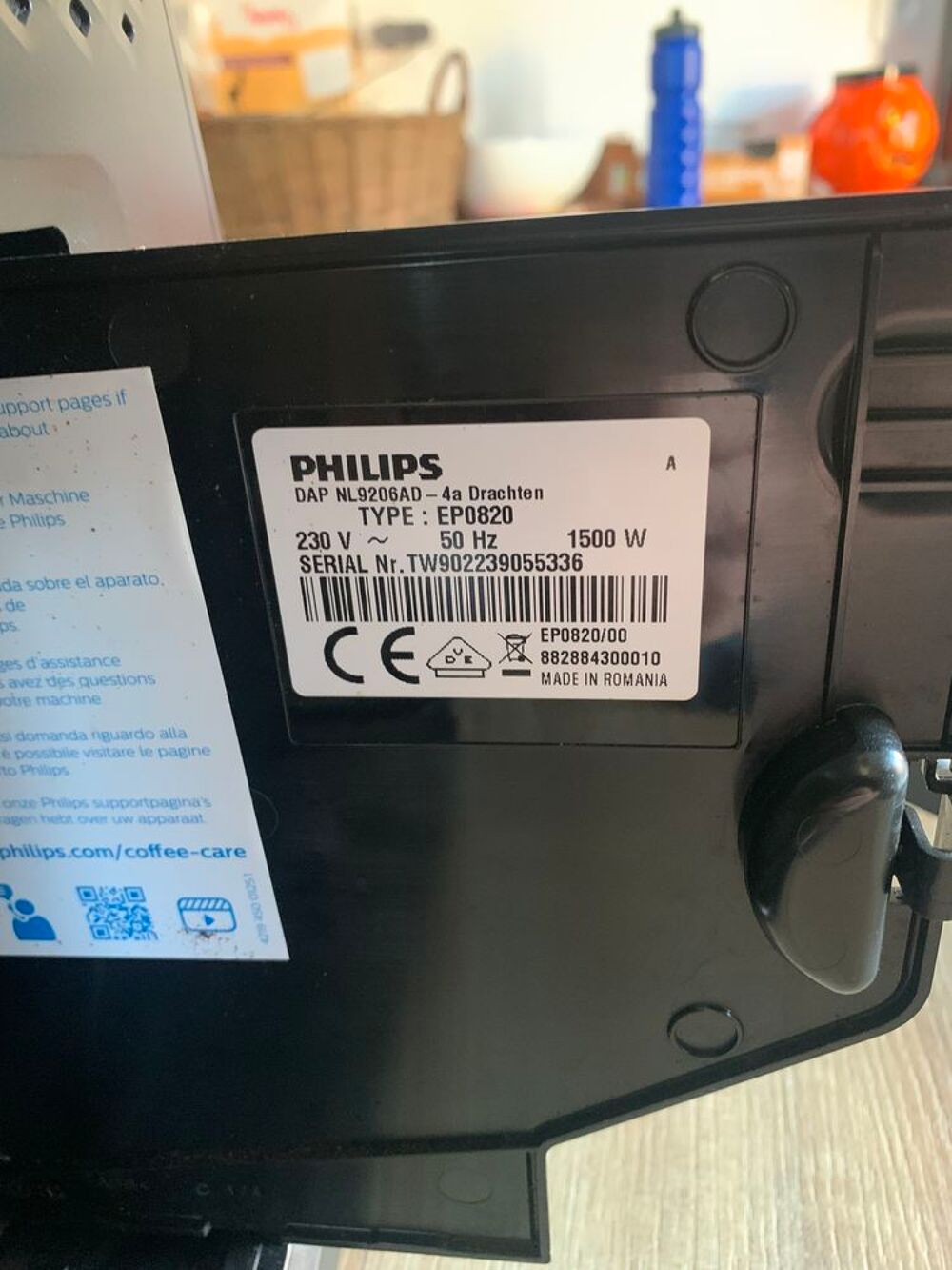 Cafeti&egrave;re &agrave; grains Philips " Dap nl9206ad Electroménager