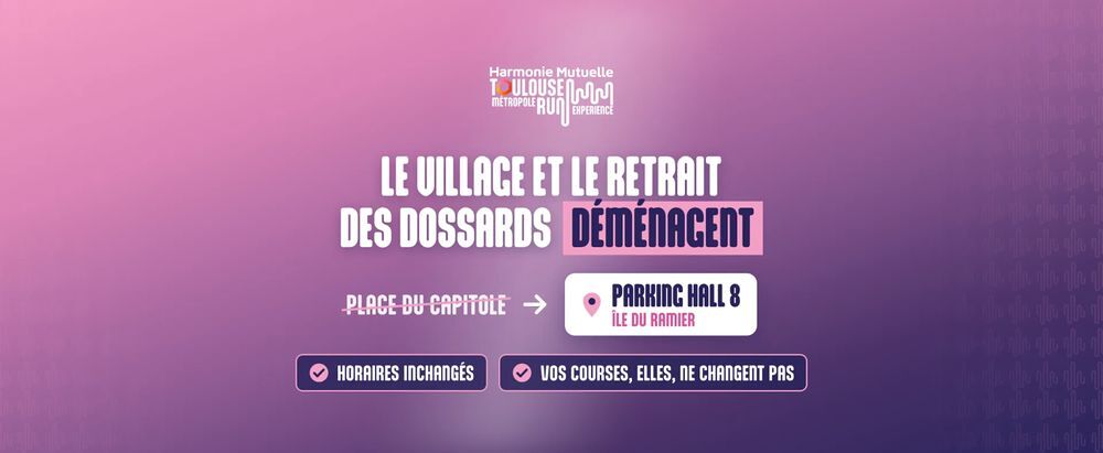 1 dossard Semi-marathon (21,1km) de Toulouse le 1er novembre Billetterie