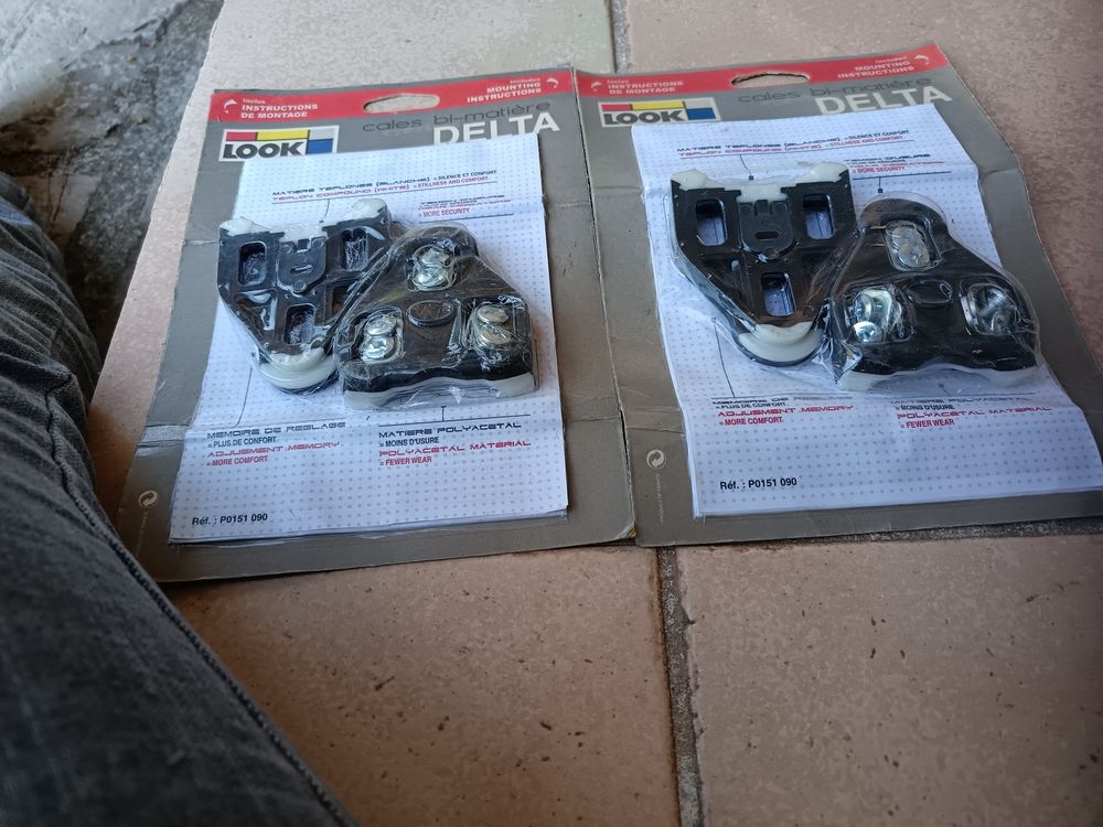 Cales pour p&eacute;dales Vélos
