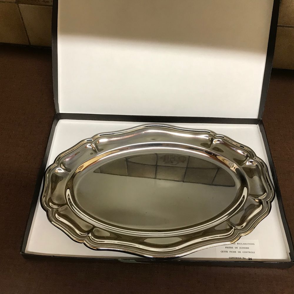 Plat Ovale Inox Jean Couzon 35 cm Cuisine