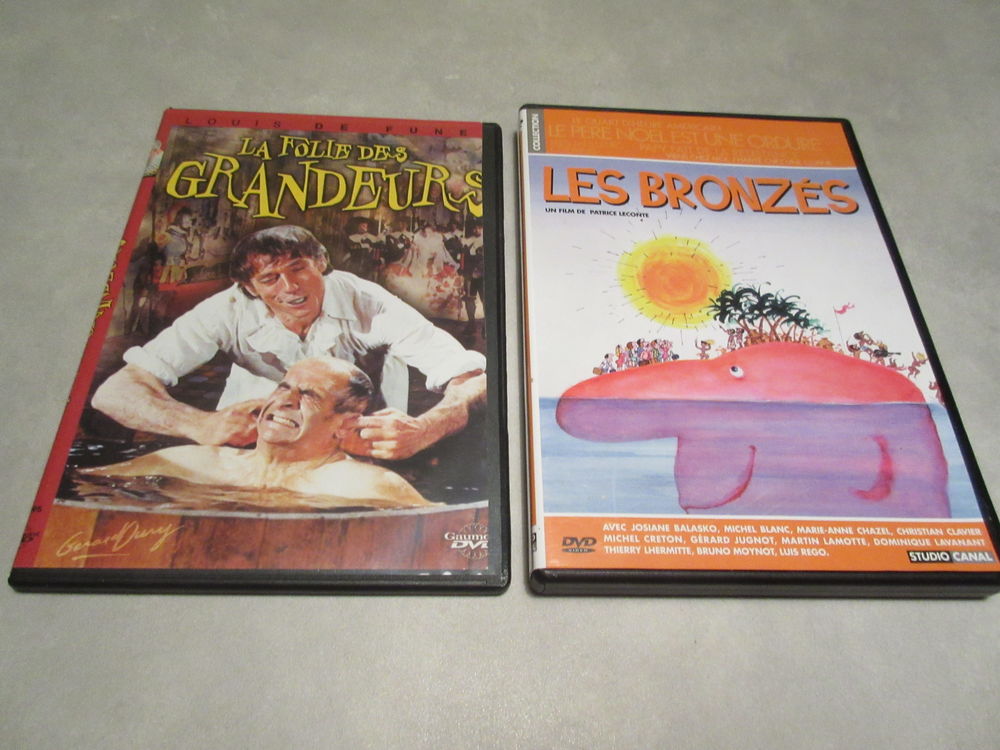 3 DVD DVD et blu-ray