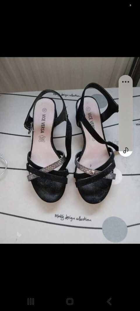 chaussure ouverte   petit talon 30 Estaires (59)