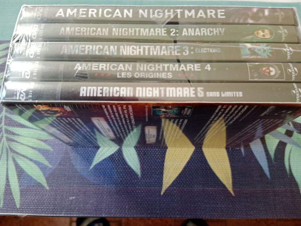 COFFRET AMERICAN NIGHTMARE L'int&eacute;grale DVD et blu-ray