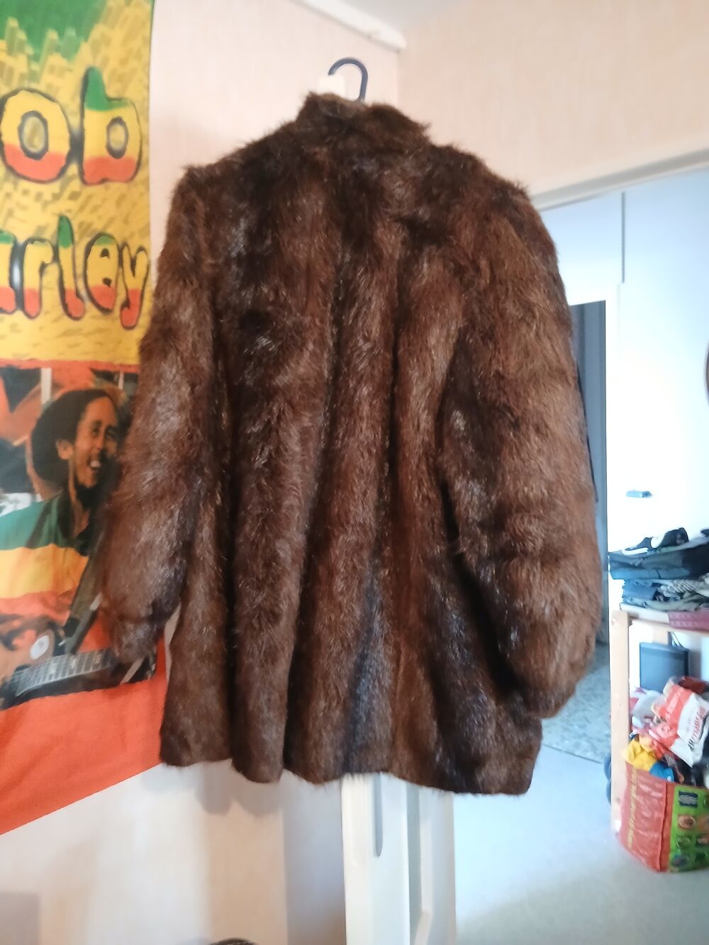 2 manteaux visons Vêtements