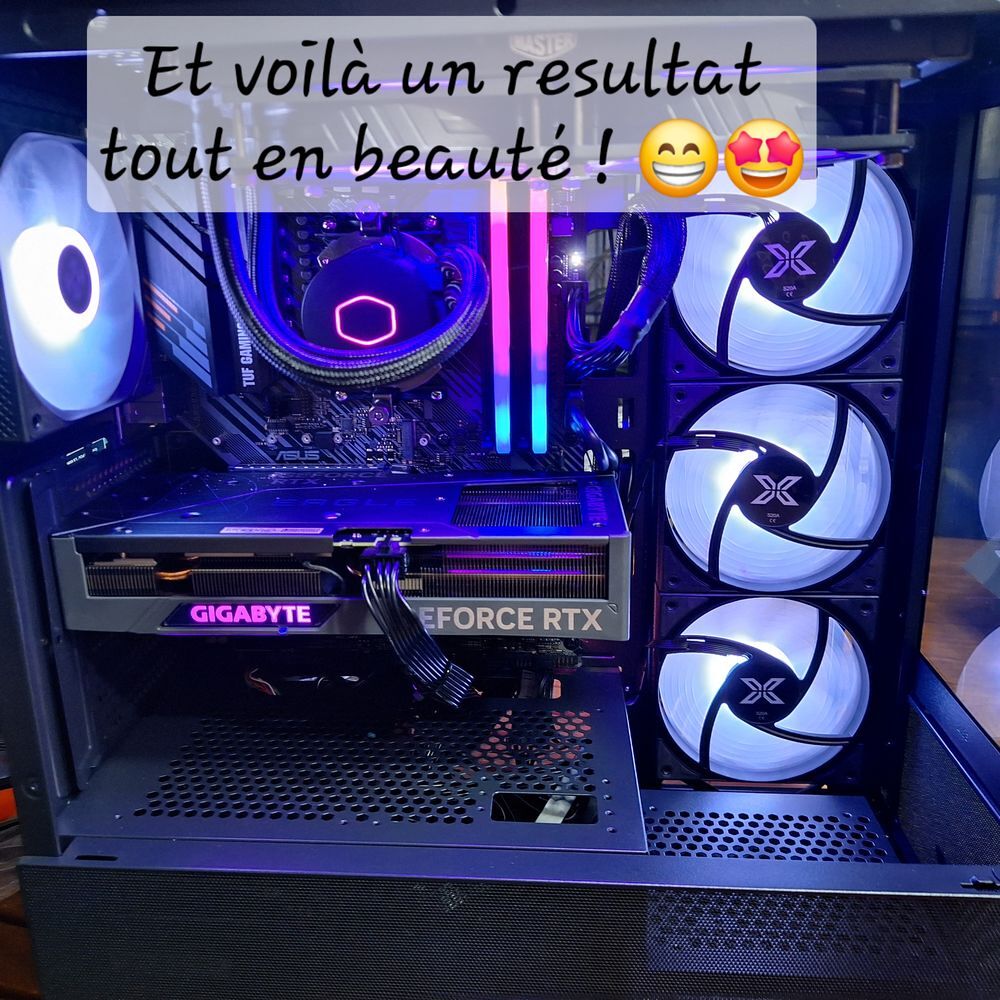 PC GAMER Rtx 4070 Ryzen 7 5700X 
Nombreuses pi&egrave;ces neuves Matériel informatique