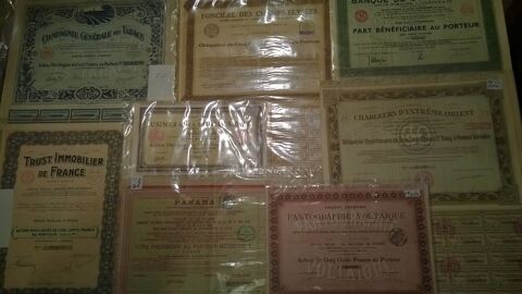 actions et titres anciens 500 Chamb�ry (73)