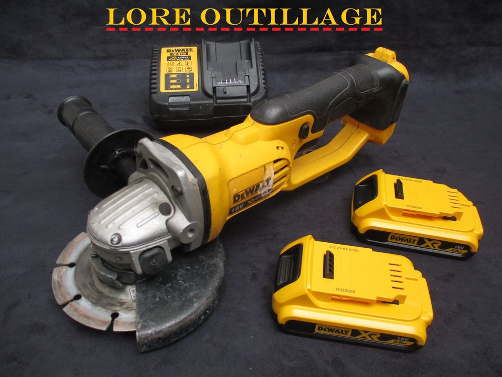 DEWALT DCG412 - Meuleuse - Disqueuse Bricolage